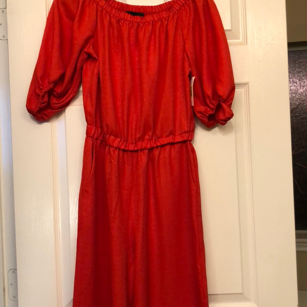 Red sexy Jumpsuit style Mafia